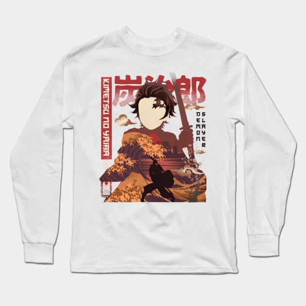 Demon Hunter Anime Long Sleeve T-Shirt by Hirolabs